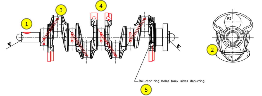 曲轴加工工艺-机械手与加工中心篇(图5)